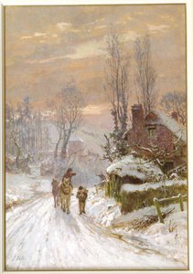 冬の夜 作： James George Bingley